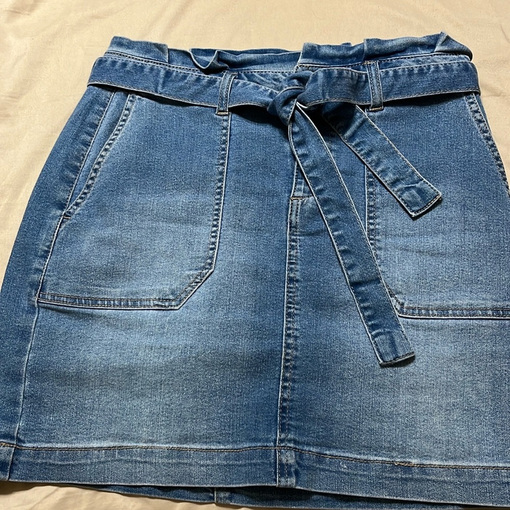 Denim skirt